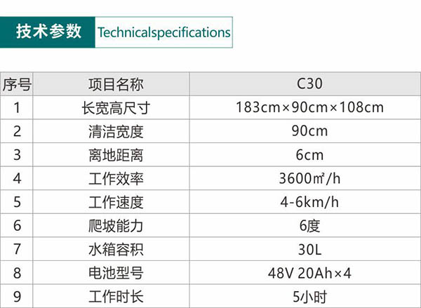 电动日土尘推车C30